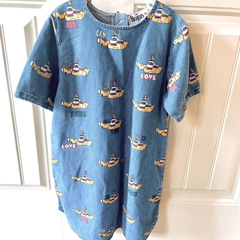 Stella McCartney Beatles Dress Size 10 Girls NWT